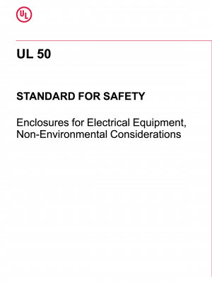 UL 50 PDF UL 50 PDF